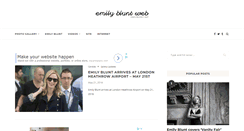 Desktop Screenshot of emilyblunt.net
