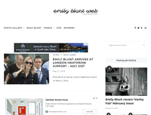 Tablet Screenshot of emilyblunt.net